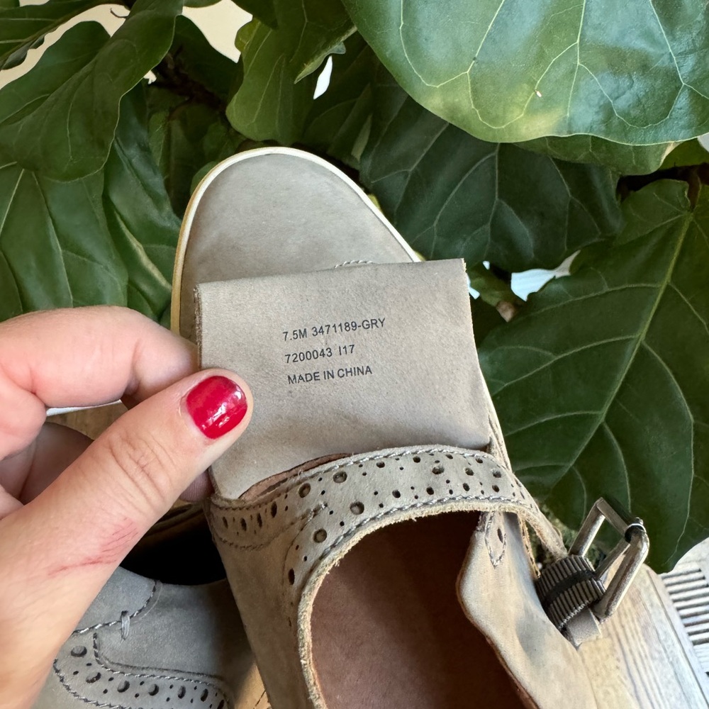 Frye Gemma Kiltie Grey leather Sneakers - Picture 6 of 16